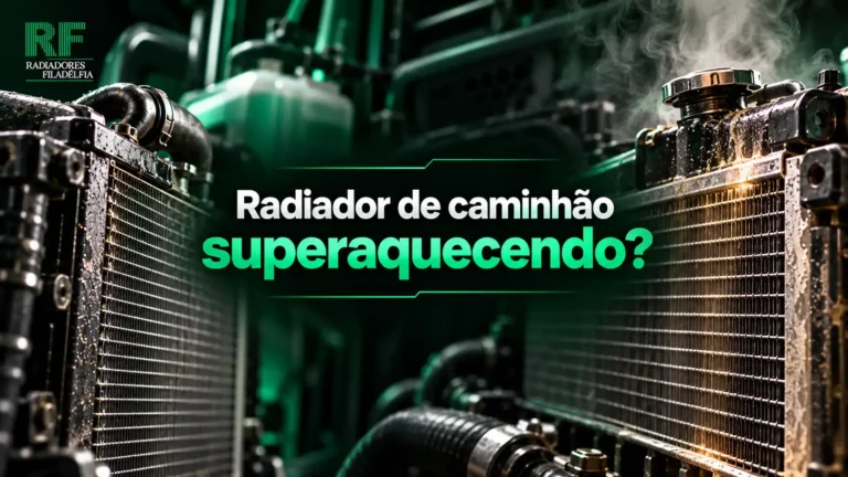 Radiador de caminhão superaquecendo: diagnóstico passo a passo